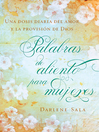 Cover image for Palabras de aliento para mujeres